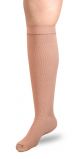 Solaris ExoStrong knee high compression stocking for lymphedema (beige open toe)